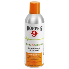 Hoppe Gun Medic Cleaner & Lube Quick 10oz Aerosol Bio-Based Cold/Heat Resistan