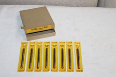 NOS Lot of 8 Outters Gunslick .25 Caliber Rifle Brushes No. 381