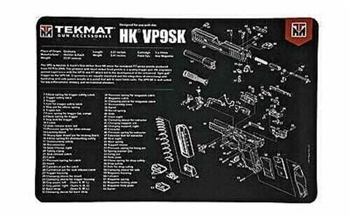 TekMat TEKR17HKVP9SK Original Cleaning Mat HK VP9SK Parts Diagram 11″ x 17″