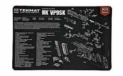 TekMat TEKR17HKVP9SK Original Cleaning Mat HK VP9SK Parts Diagram 11″ x 17″
