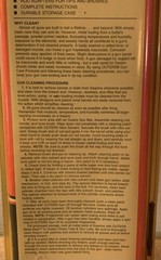 Vintage Outers Universal Gun Cleaning Kit Rifles Pistols Shotguns #46200 Unused