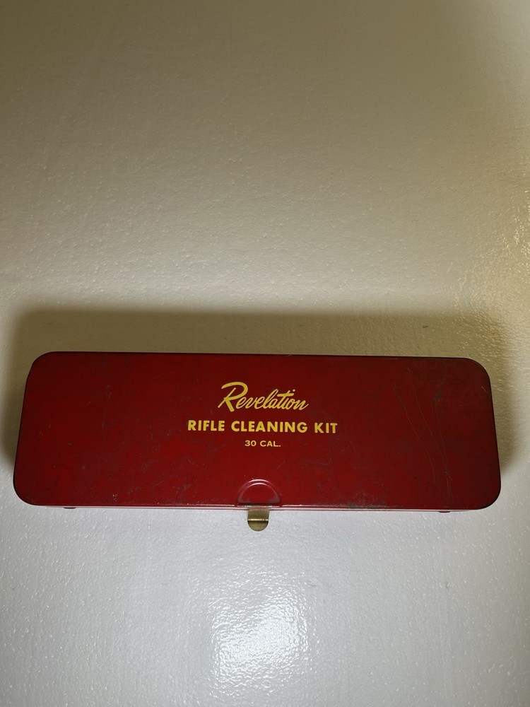 Vintage 1960s Revelation Gun Rifle Cleaning Kit 30 Cal