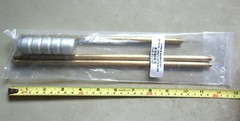 Heavy Duty – 4 Piece Ram & Cleaning Rod – For Black Powder Rifles – 34″ Long
