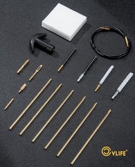 Universal Gun Cleaning Kit for Rifle Handgun Airgun 9mm .22 .45 .357 .40 .38