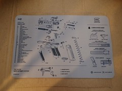 Glock Gen 5 Counter Cleaning Mat
