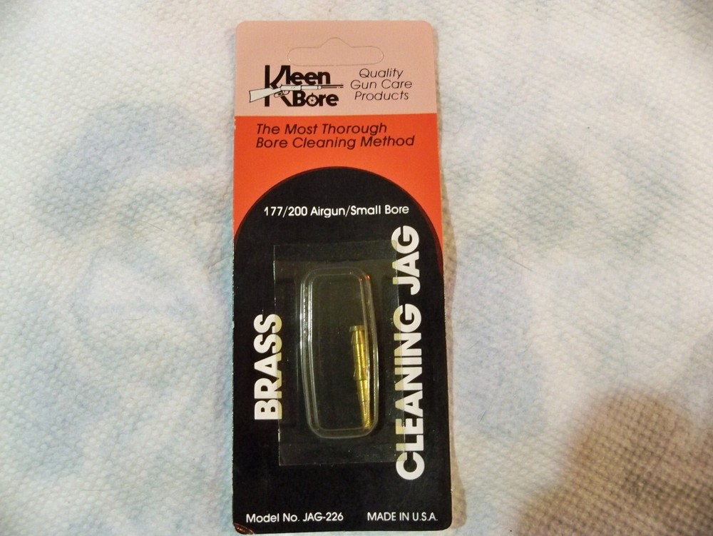 Qty 2 Kleen-Bore Brass Airgun Jags.177/.200/.22 cal. JAG-226