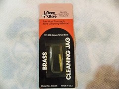 Qty 2 Kleen-Bore Brass Airgun Jags.177/.200/.22 cal. JAG-226