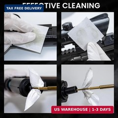3” Gun Cleaning Patches More Cotton Contain, Highly Absorbent Gun Patches for .
