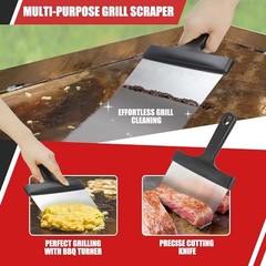 Upgraded Griddle Cleaning Kit for Blackstone, Flat Top Grill Cleaner Set 19
