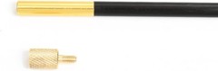 Gun Cleaning Rod 1 Piece Carbon Fiber 36 Inch, Pistol Rifle Cleaning Rod