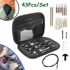 Universal Handgun Cleaning Kit for .22 .357/.38/9mm .40 .45 Caliber Brush Tools