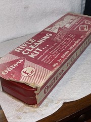 Vintage Outers Gunslick Rifle Cleaning Kit No. 477 w/ Box Solvent & Patches