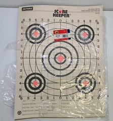Gun Cleaning Mat Handgun Pistol 9″x 17″ Grey Camo Pad +24 Vintage Paper Targets