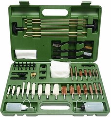 163pcs Gun Cleaning Kit Universal Rifle Pistol Shotgun Handgun Firearm with Case