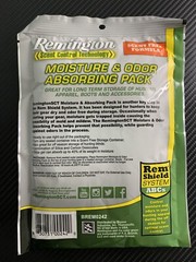 Genuine Remington #REM242 Moisture & Odor Absorbing Pack REM Shield System