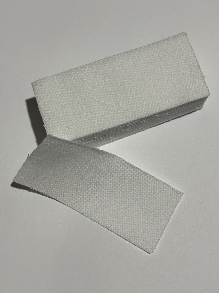 100% Cotton Cleaning Patches Size 1 3/4 x 4 inch Qty 100 P11-100 Army style loop