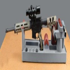 Adjustable Gun Vise W/ Non-Marring Cradle Firearm Maintenance & Organization New