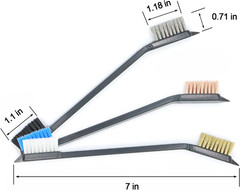 Gun Cleaning Brushes Picks Kit Set Brass Copper Steel Nylon Stainless Steel Ploy