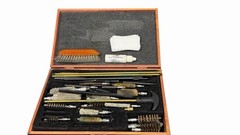 Durable Firearm Cleaning Kit with Easy Identification and Portable Design