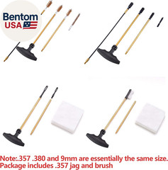 Universal Handgun Cleaning Kit .22,.357,.38,9Mm,.45 Caliber Pistol Cleaning Kit