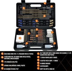 Gun Cleaning Kit Lightweight Pistol Shotgun Universal Carrying Case Durable NEW