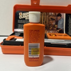 HOPPE’S NO. 9 Vintage Gun Cleaning Kit w/Storage Box Accessories Oil Solvent OEM