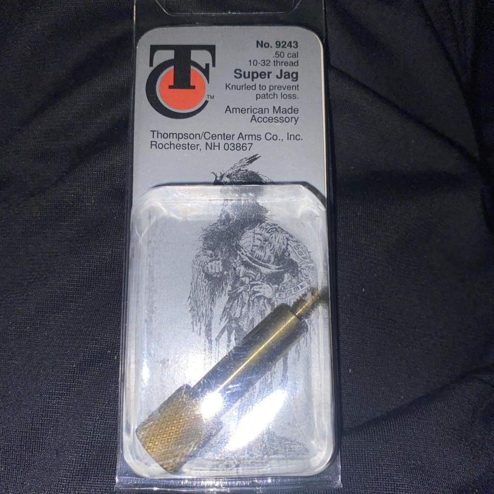 Thompson Center T/C Super Jag .50 Cal 10-32 Threads Knurled No. 9243