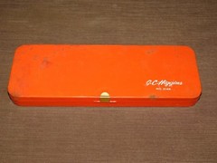 VINTAGE J C HIGGINS NO. 2140 SHOTGUN GUN CLEANING KIT METAL BOX