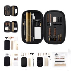 Gun Cleaning kit Bore Brush Pick Brass Cleaning Rod in Zippered Organizer Case