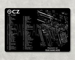 CZ Bench Mat Gun Cleaning CHOOSE YOUR STYLE Gaming Mouse Mat