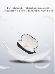 Case for JBL SoundGear Sense Earbuds,Soft Protective, Silicone Case Cover Black