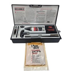 Vintage KleenBore Universal Gun Cleaning Kit Rifle Pistol Maintenance Cloth Case