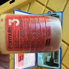 Vintage Kleen-Bore Universal Gun Cleaning Kit Blue Case w/ Formula 3 Oil USA