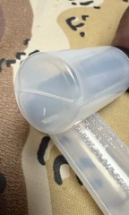 USGI Weapon Oil Bottle LSA CLP 1/2oz Military Cleaning Clear 10 Pack Empty NOS