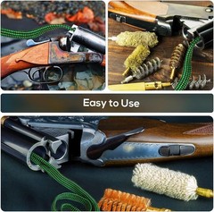Gun Bore Cleaner Kit .223/.22/.380/.30/.308/.44 Cal