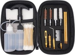 9mm Pistol Cleaning Kit, Handgun Cleaning kit for .357 .38 with Bronze Bore Brus