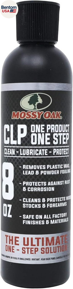 MOSSY OAK CLP Gun Cleaning Oil | All-In-One Cleaner, Lubricant & Protectant | On