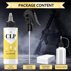 Versatile 8 oz Gun Lubricant & Cleaner – Efficient for All Temperatures and Uses