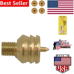 Brass 16 Gauge Shotgun Jag – Spear Tip Patch Holder – Essential Hunting Gear