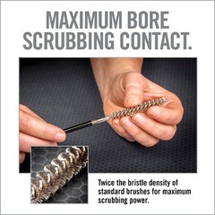 Real Avid Bore-Max Bore Brush, Bronze Gun Brush for Fast Gun Cleaning, Nickel…
