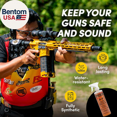 3-In-1 CLP Gun Oil, Lubricates & Preserves All Types of Firearms, Military-Grade