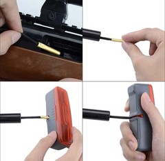 Bore Cleaner Gun Cleaner Gun Cleaning Brush for 9mm .17 .357 .30 .40 .45 Cal –
