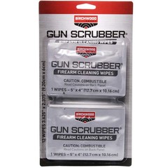 Birchwood Casey Gun Scrubber Wipes – 12 Per Pack
