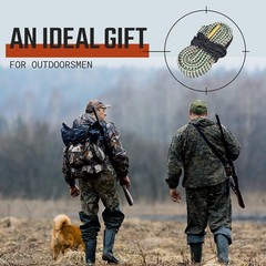 Lightweight Portable Gun Cleaner Rope For Rifles Pistols and Shotguns All-in-One
