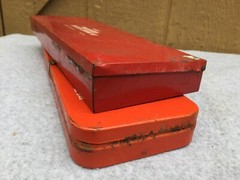 Montgomery Wards Western Field Gun Cleaning Kit Box & Sears JC Higgins Parts Vtg