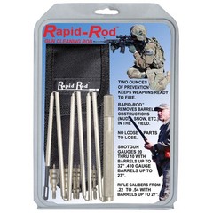 Atsko Rapid Rod 26″ Collapsible Gun Cleaning Rod with Nylon Case and 5 Jags