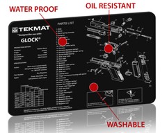 TekMat Gun Cleaning Mats- FREE TekTowel Microfiber Gun Towel Included 11″ x 17″