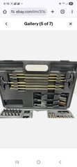 TacSnake Gun Cleaning Kit-All Guns with Case Travel Size Portable Metal Brushes