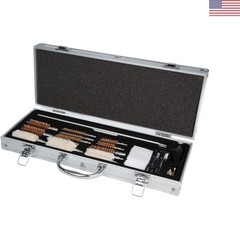Universal Gun Cleaning Kit with Aluminum Case – Compact & Reliable