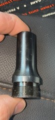 LYMAN CUTTS COMPENSATOR TUBE 16 GAUGE MOD. MODIFIED STEEL CHOKE TUBE W/ BOX NOS